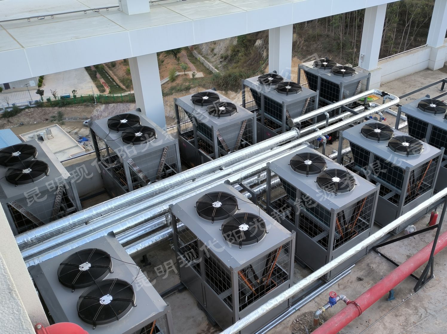 太阳能热水工程部分安装实例